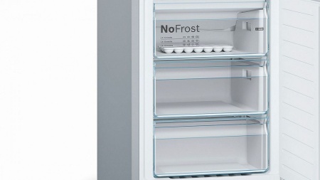 Холодильник Bosch KGN36ML3P серебристый купить с доставкой по Москве и Московской области в интернет-магазине ТехноВегас