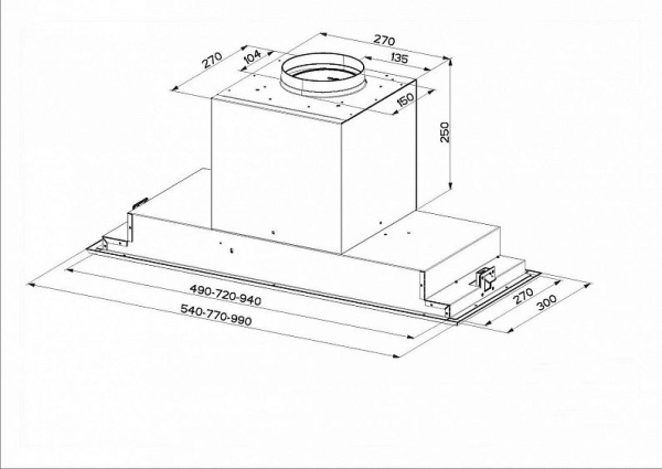 ВЫТЯЖКА FABER VICTORY 2.0 X A54 (110.0357.399) купить с доставкой по Москве и Московской области в интернет-магазине ТехноВегас