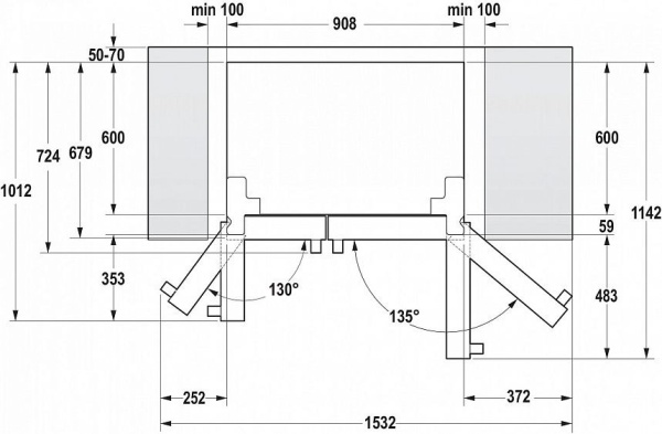 Холодильник GORENJE NRS9181VXB купить с доставкой по Москве и Московской области в интернет-магазине ТехноВегас
