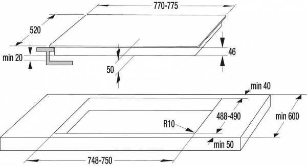 Индукционная стеклокерамич. панель Gorenje GIS 78 XC купить с доставкой по Москве и Московской области в интернет-магазине ТехноВегас