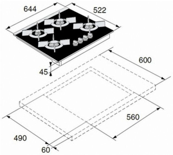 Поверхность ASKO hg1615 ab купить с доставкой по Москве и Московской области в интернет-магазине ТехноВегас