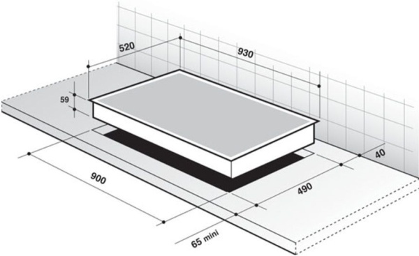 Поверхность DE DIETRICH dti 1049 xe купить с доставкой по Москве и Московской области в интернет-магазине ТехноВегас