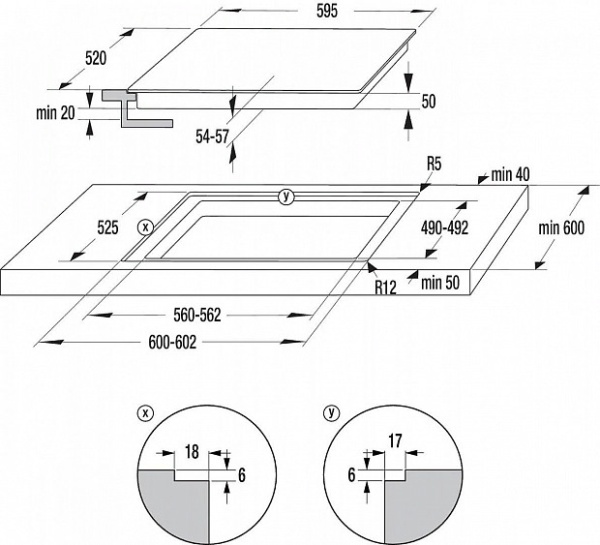 Варочная поверхность Gorenje CT43SC купить с доставкой по Москве и Московской области в интернет-магазине ТехноВегас