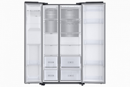 Холодильник Samsung RS68N8240SL серебристый купить с доставкой по Москве и Московской области в интернет-магазине ТехноВегас