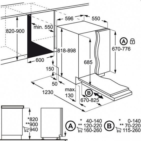 Посудомоечная машина AEG FSR 83700 P купить с доставкой по Москве и Московской области в интернет-магазине ТехноВегас