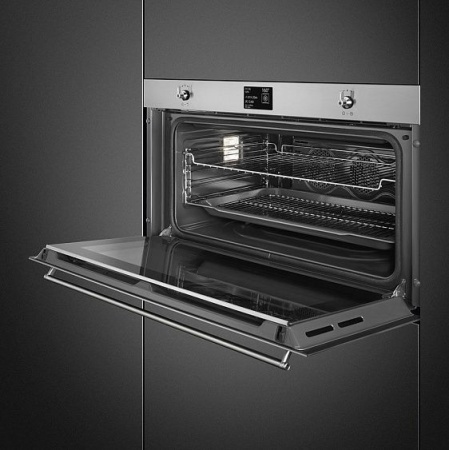 Духовой шкаф SMEG SFPR9395X купить с доставкой по Москве и Московской области в интернет-магазине ТехноВегас