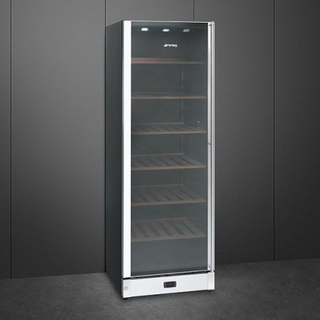 Винный шкаф SMEG SCV115AS купить с доставкой по Москве и Московской области в интернет-магазине ТехноВегас