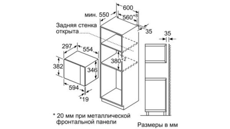 Микроволновая печь NEFF HLAWD23N0 купить с доставкой по Москве и Московской области в интернет-магазине ТехноВегас