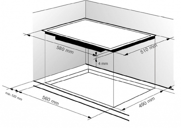 Поверхность ZIGMUND & SHTAIN cns 229.60 bx купить с доставкой по Москве и Московской области в интернет-магазине ТехноВегас