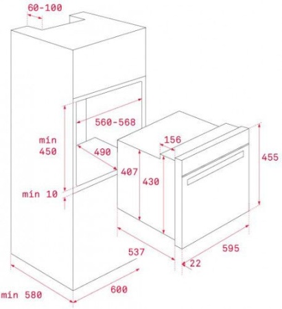 Духовой шкаф TEKA HLC 840 E00(41531020) купить с доставкой по Москве и Московской области в интернет-магазине ТехноВегас