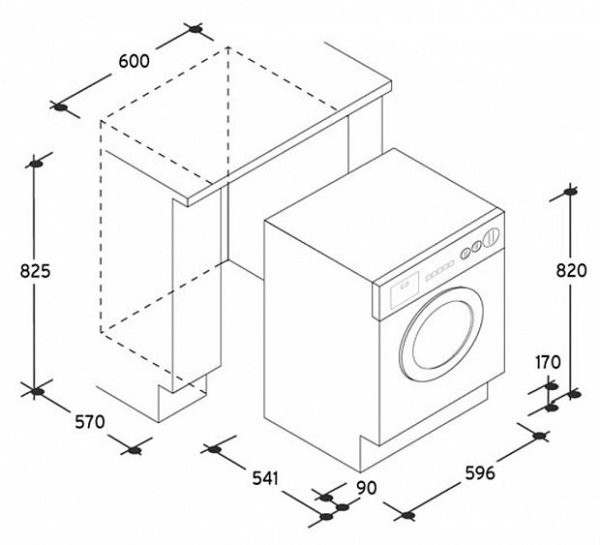 Стиральная машина CANDY CWB 1372 D купить с доставкой по Москве и Московской области в интернет-магазине ТехноВегас