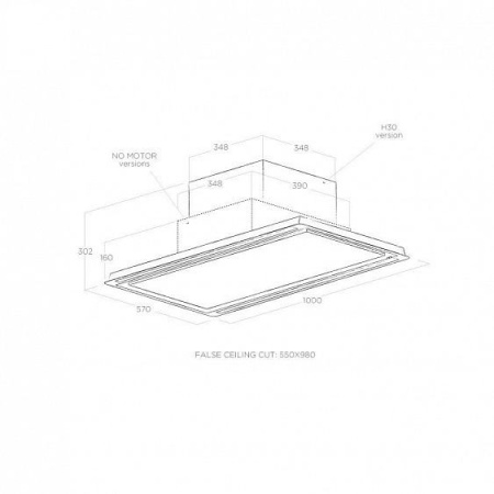 Вытяжка ELICA HILIGHT H30 WH/A/100 купить с доставкой по Москве и Московской области в интернет-магазине ТехноВегас