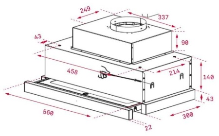Вытяжка TEKA CNL 6815 PLUS INOX купить с доставкой по Москве и Московской области в интернет-магазине ТехноВегас