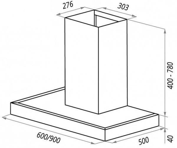 Вытяжка MAUNFELD RODING Slim 60 нержавейка купить с доставкой по Москве и Московской области в интернет-магазине ТехноВегас