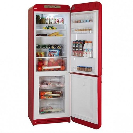Холодильник SMEG fab32rrn1 купить с доставкой по Москве и Московской области в интернет-магазине ТехноВегас