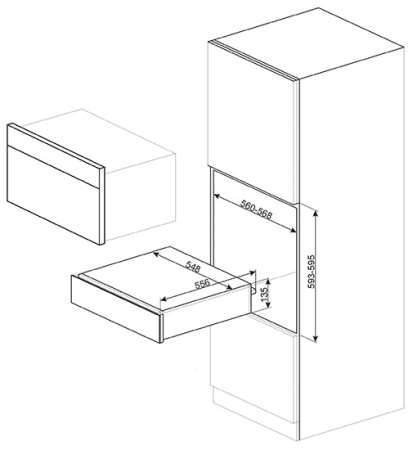 Подогреватель посуды SMEG CPR115B купить с доставкой по Москве и Московской области в интернет-магазине ТехноВегас