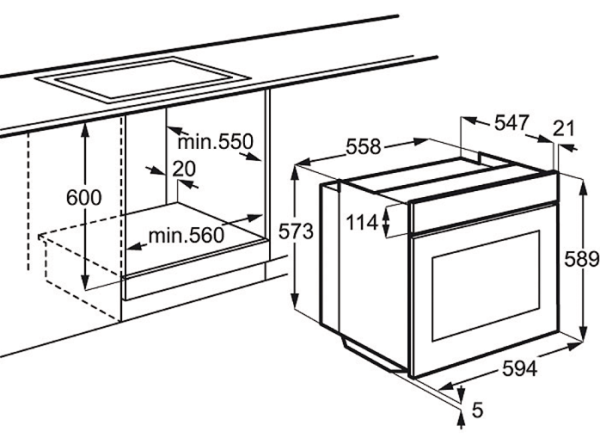 Духовой шкаф ELECTROLUX eob 93402 ax купить с доставкой по Москве и Московской области в интернет-магазине ТехноВегас