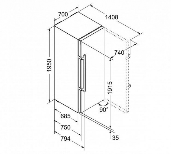 Морозильник Liebherr GN 5275