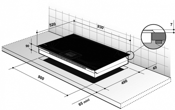Поверхность DE DIETRICH dtim 1000 c купить с доставкой по Москве и Московской области в интернет-магазине ТехноВегас