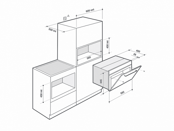 Духовой шкаф DE DIETRICH DKP7320X купить с доставкой по Москве и Московской области в интернет-магазине ТехноВегас