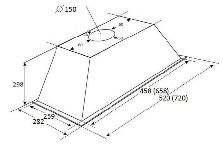 Вытяжка KUPPERSBERG INLINEA 72 C купить с доставкой по Москве и Московской области в интернет-магазине ТехноВегас