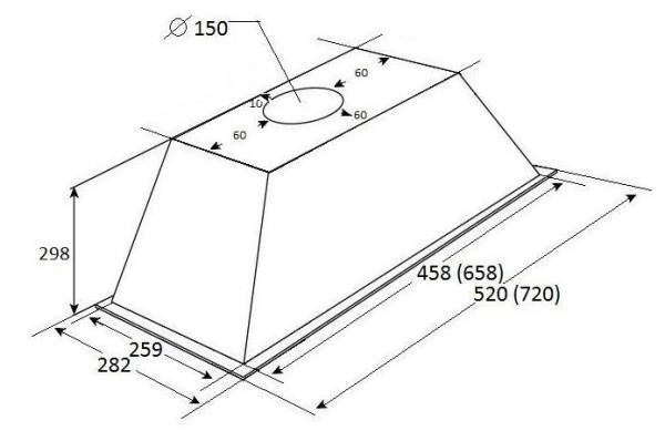 Вытяжка KUPPERSBERG INLINEA 72 C купить с доставкой по Москве и Московской области в интернет-магазине ТехноВегас
