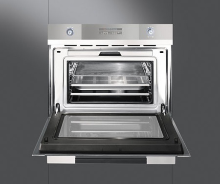 Пароварка встраиваемая SMEG sc45v2 купить с доставкой по Москве и Московской области в интернет-магазине ТехноВегас