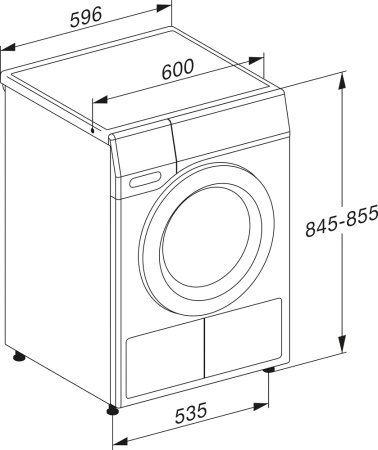 Сушильная машина MIELE TEF775WP купить с доставкой по Москве и Московской области в интернет-магазине ТехноВегас