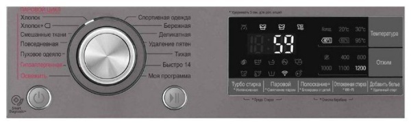 Стиральная машина LG F-2J7HS2S