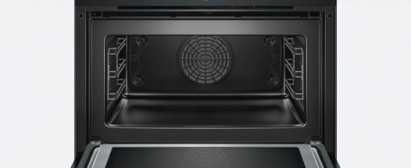 Компактный духовой шкаф с свч Bosch CMG633BB1 купить с доставкой по Москве и Московской области в интернет-магазине ТехноВегас