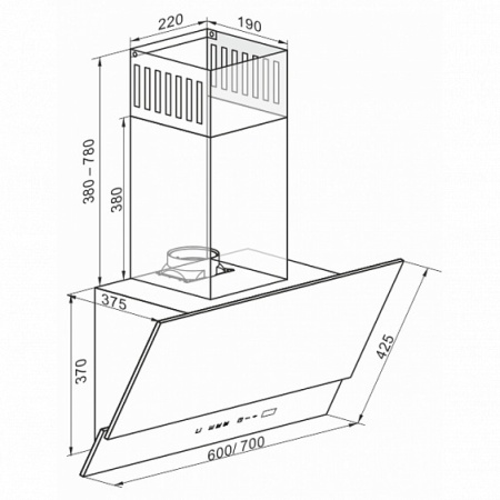 Вытяжка KAISER AT 6410 FR Eco купить с доставкой по Москве и Московской области в интернет-магазине ТехноВегас
