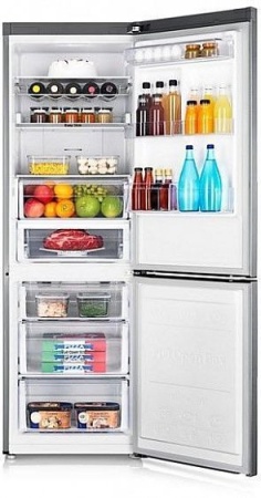 Холодильник Samsung RB31FERNCSA серебристый купить с доставкой по Москве и Московской области в интернет-магазине ТехноВегас