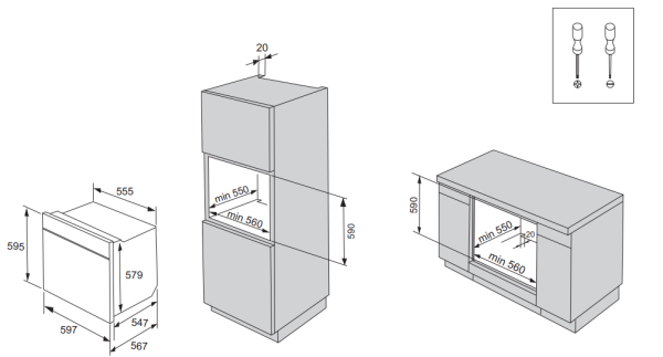 Встраиваемый электрический духовой шкаф Gorenje BO758KRB купить с доставкой по Москве и Московской области в интернет-магазине ТехноВегас