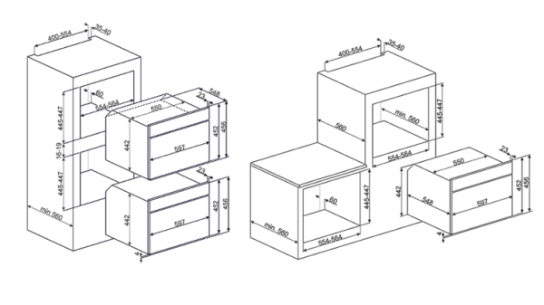 Электрический духовой шкаф SMEG SF4120VC купить с доставкой по Москве и Московской области в интернет-магазине ТехноВегас