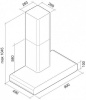 Вытяжка FALMEC imago parete 800 90 bk купить с доставкой по Москве и Московской области в интернет-магазине ТехноВегас