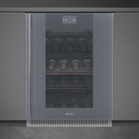 Встраиваемый винный шкаф SMEG CVI138RWS2 купить с доставкой по Москве и Московской области в интернет-магазине ТехноВегас