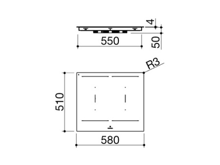 Варочная поверхность BARAZZA 1PIDC60N купить с доставкой по Москве и Московской области в интернет-магазине ТехноВегас