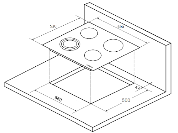 Поверхность KUPPERSBERG ECS 623