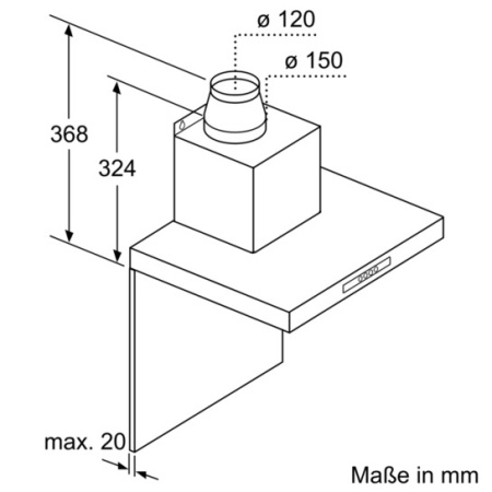 Вытяжка BOSCH DWB 09 W 651 купить с доставкой по Москве и Московской области в интернет-магазине ТехноВегас