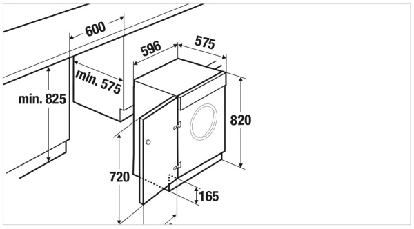 Стирально-сушильная машина KUPPERSBUSCH WT 6800.0 i купить с доставкой по Москве и Московской области в интернет-магазине ТехноВегас