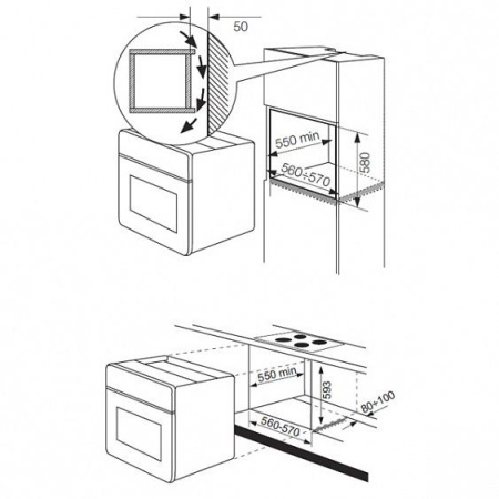 Духовой шкаф ELECTROLUX eob 53001 r купить с доставкой по Москве и Московской области в интернет-магазине ТехноВегас