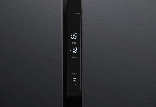 Холодильник HYUNDAI CS5003F сталь купить с доставкой по Москве и Московской области в интернет-магазине ТехноВегас