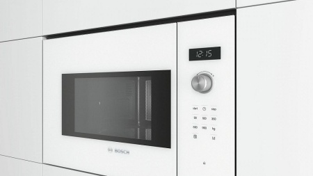 Встраиваемая микроволновая печь Bosch BFL554MW0 купить с доставкой по Москве и Московской области в интернет-магазине ТехноВегас