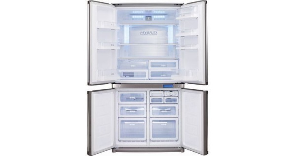 Холодильник side-by-side SHARP sj-f96spbk купить с доставкой по Москве и Московской области в интернет-магазине ТехноВегас