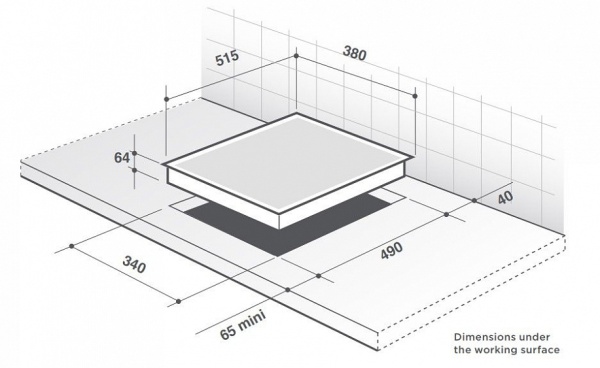 Варочная поверхность DE DIETRICH DPI7468XS