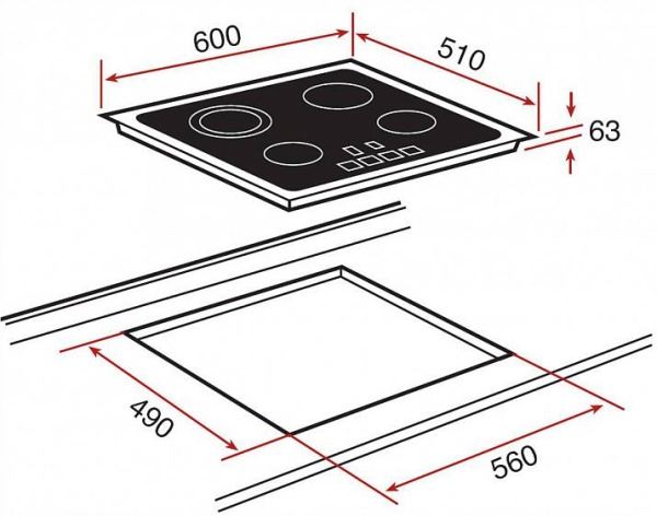 Электрическая поверхность TEKA trs 645 купить с доставкой по Москве и Московской области в интернет-магазине ТехноВегас
