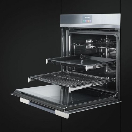 Электрический духовой шкаф SMEG SFP140E купить с доставкой по Москве и Московской области в интернет-магазине ТехноВегас