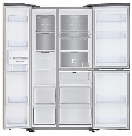Холодильник Samsung RS63R5571F8 купить с доставкой по Москве и Московской области в интернет-магазине ТехноВегас