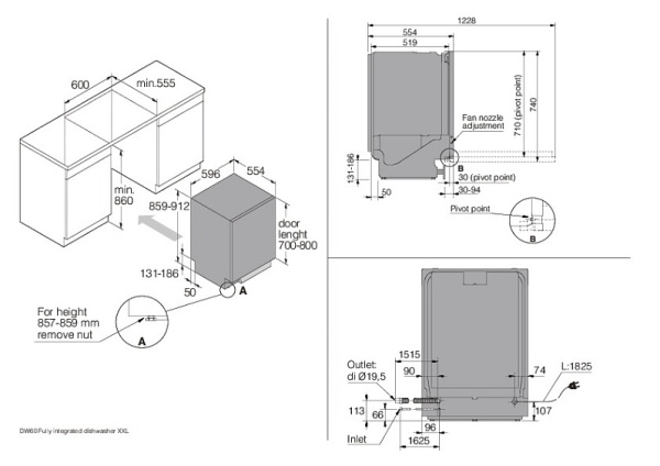 ПОСУДОМОЕЧНАЯ МАШИНА ASKO DFI777UXXL