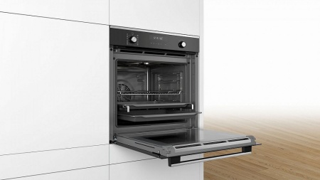 Духовой шкаф Bosch HBA 2780S0 черный купить с доставкой по Москве и Московской области в интернет-магазине ТехноВегас